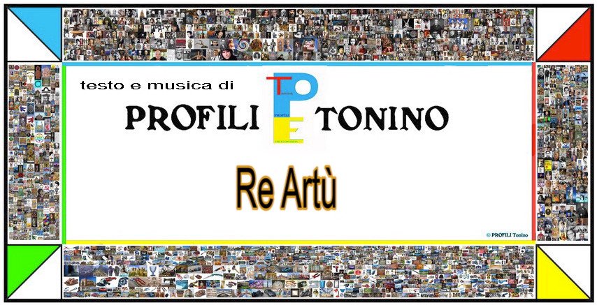 copertina della mia canzone "Re Artù"