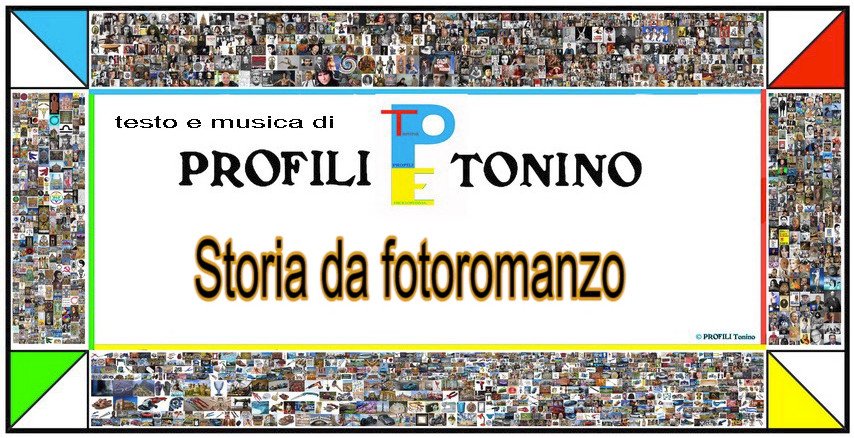 copertina della mia canzone "Storia da fotoromanzo"