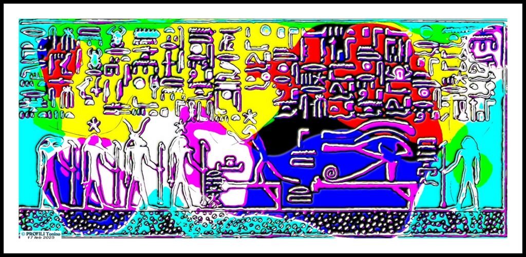 Egitto-molto-bella-Profili-Tonino3449 geroglifici variopinti