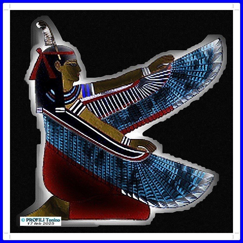 Egitto-molto-bella-Profili-Tonino3981 Maat Giustizia